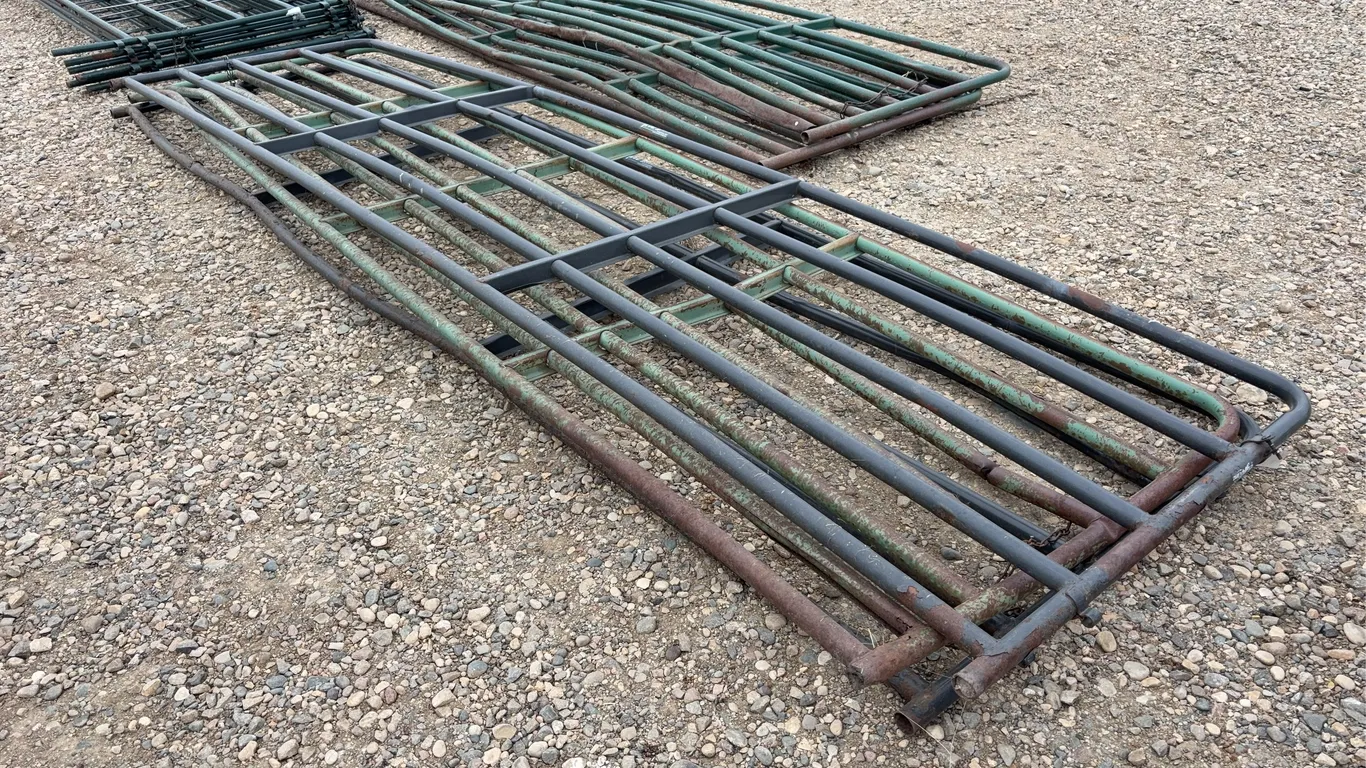 3 - 16' Pipe Gates