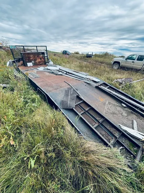 24' x 8' STEEL RAMP TRUCK DECK