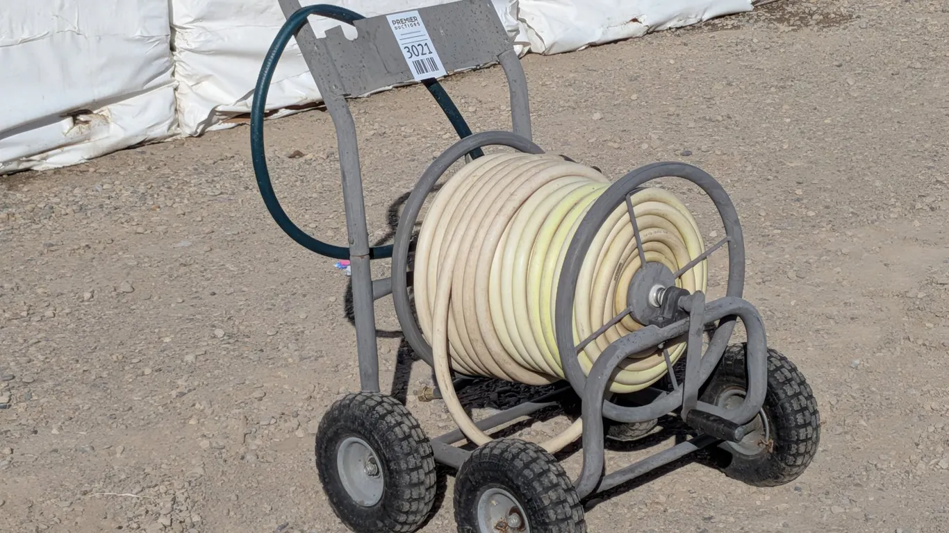 Garden Hose Reel Cart
