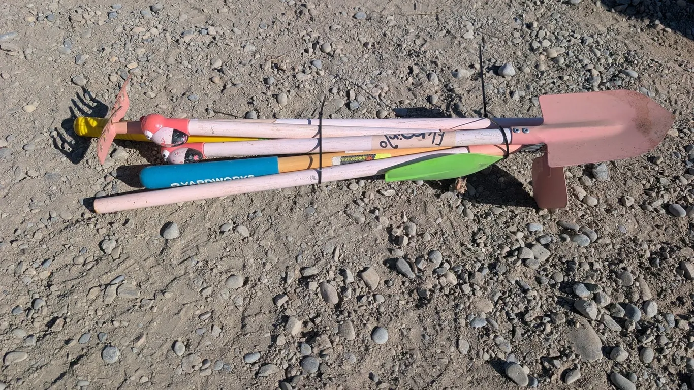 (6) Assorted Children's Garden Tools