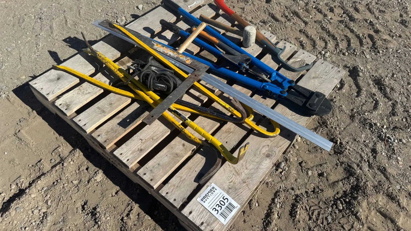 Pallet of Assorted Tools