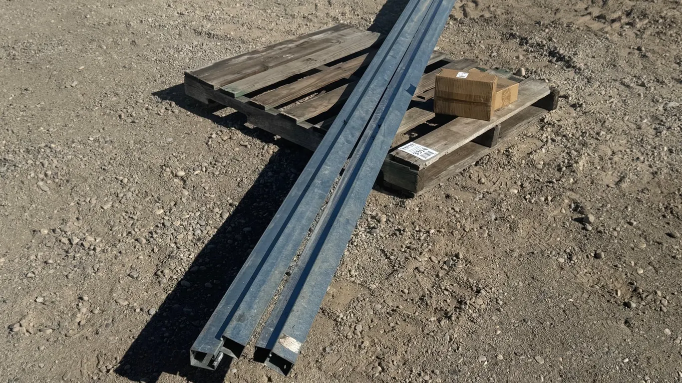 12' Barn Door Rails