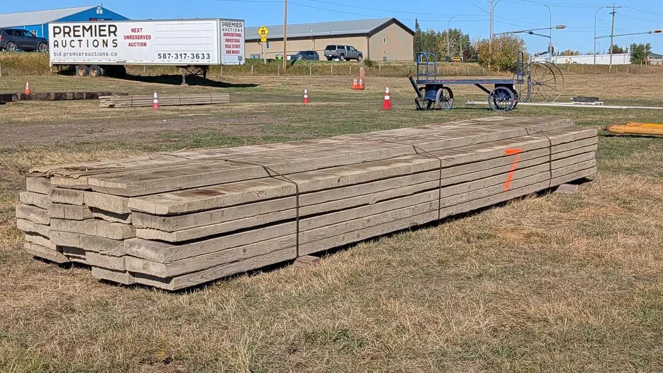 (27) 3" x 12" x 20' Black Treated Fir