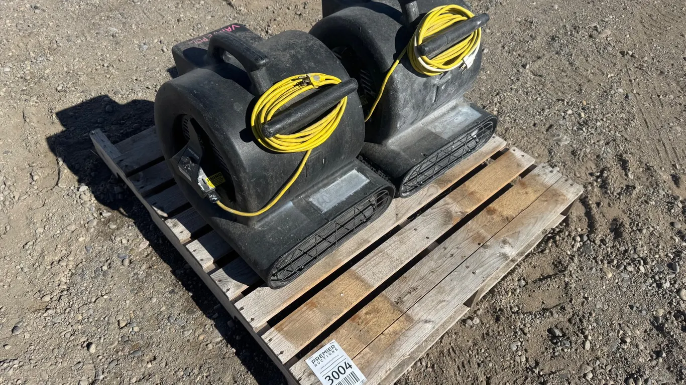 (2) Powr-Flite Dryer