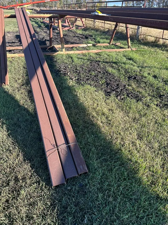 (3) 3"X4"X17FT 3/16" WALL STEEL TUBING (TIMES THE MONEY X3)
