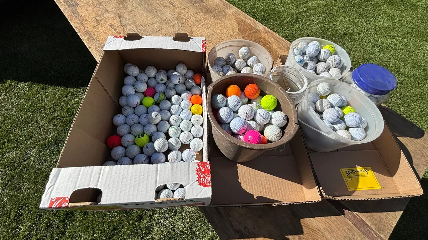 USED GOLF BALLS