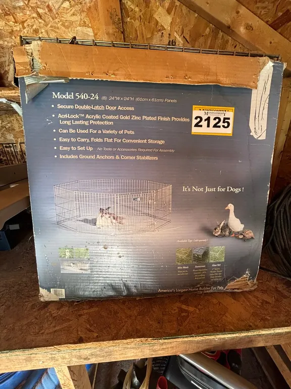 ANIMAL CAGE 24"WX24"H