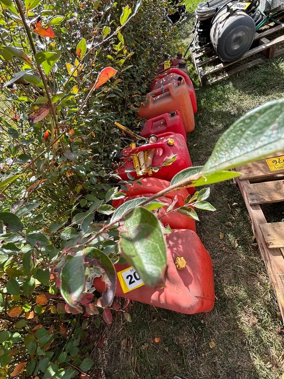 ASSORTED POLY JERRY CANS
