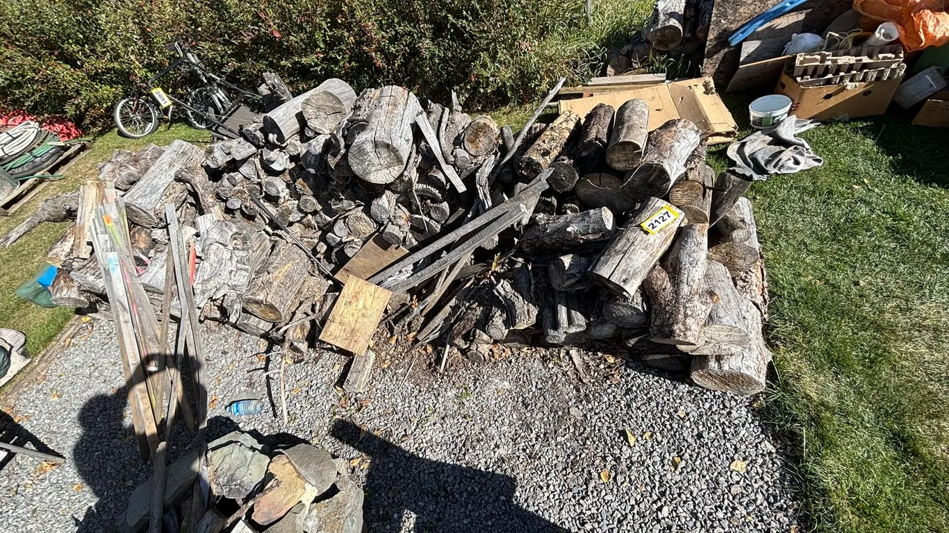 (6) ASSORTED PILES OF FIREWOOD