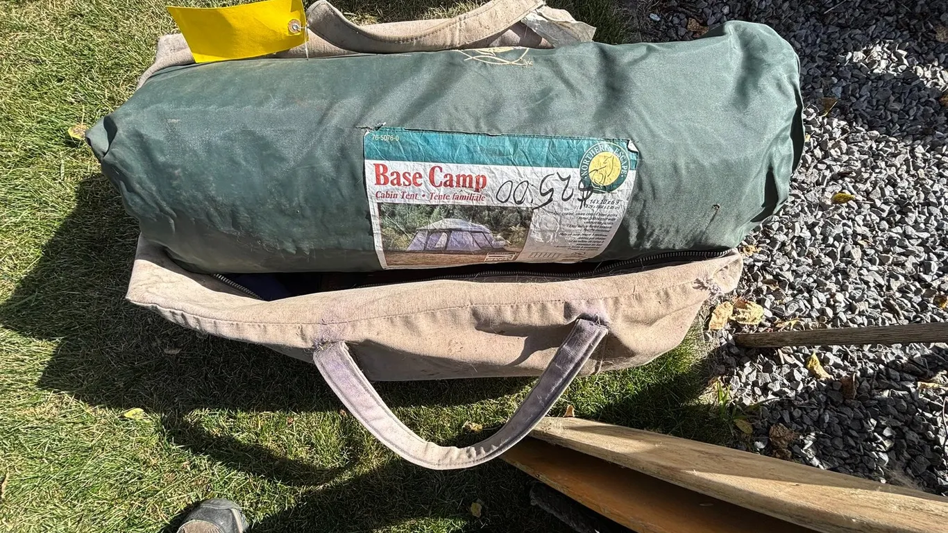 UNUSED BASE CAMP CABIN TENT 14'X10'X6'