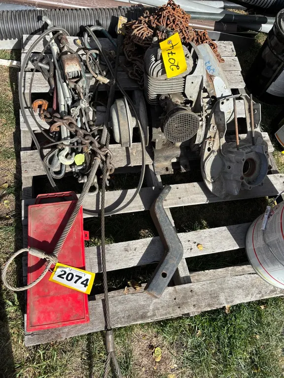 SLINGS, CHAINS, HITCHES, ARCTIC CAT MOTOR