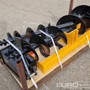 Unused Captok Auger, Extra Rod to suit Skidsteer Loader 