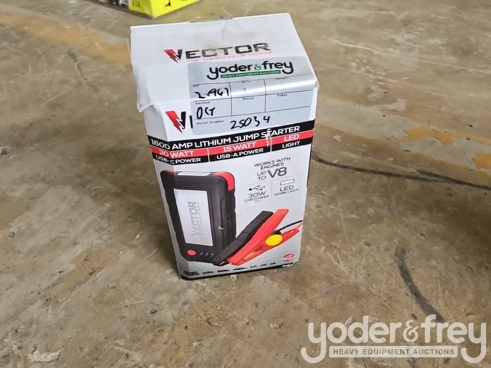 Vector 1600 Amp Jump Starter