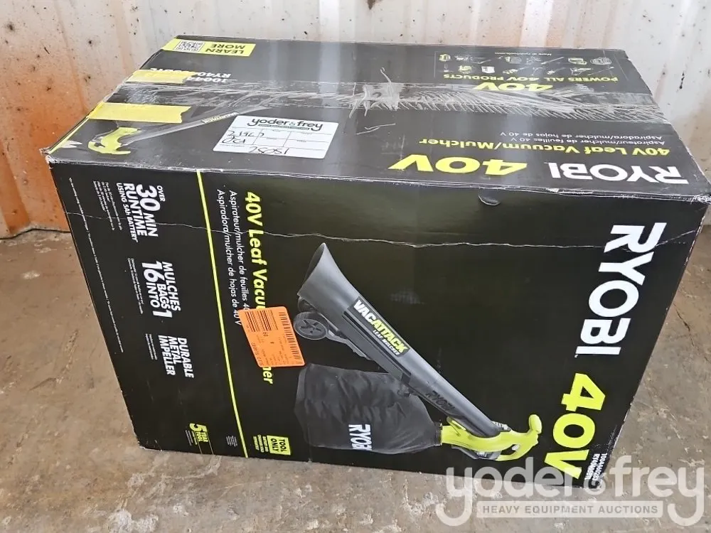 Ryobi 40 Volt Leaf Blower