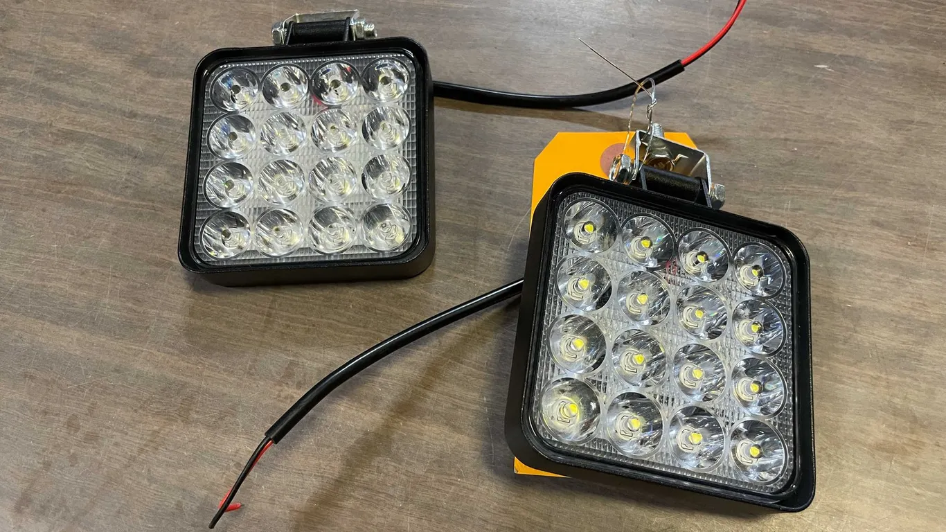 3.5" Square 12V LED Work Lights (PR13)
