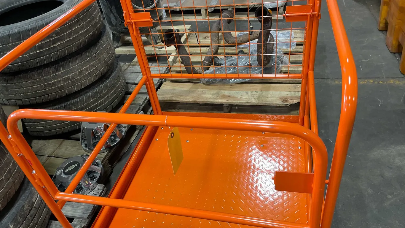 Forklift Platform Basket with Fork Pockets (Wall F)