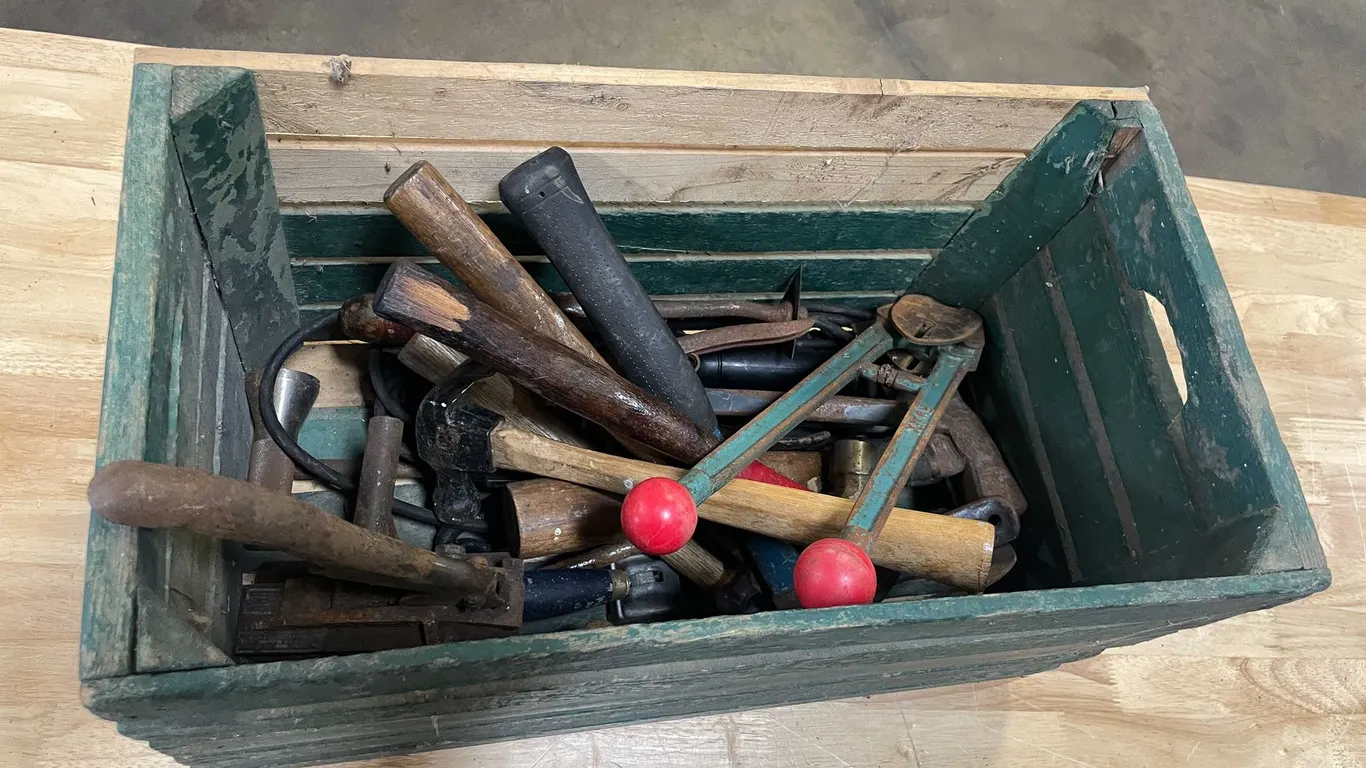 Wood Crate of Tools (PR7)