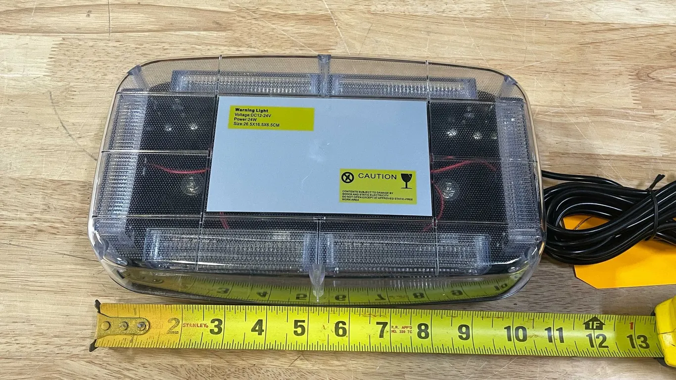 Amber and Yellow LED Strobe Light (PR13)
