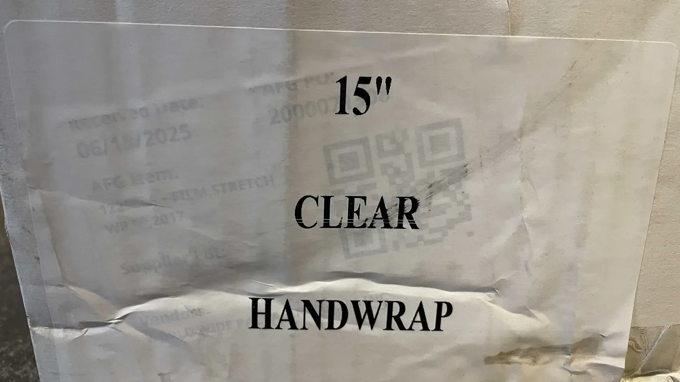 15" Clear Shrink Wrap (PR1)
