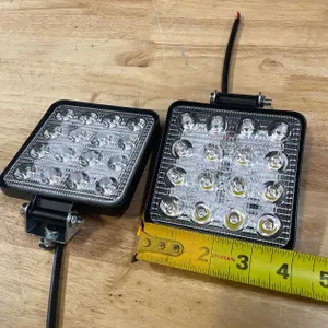 4" Square LED Work Lights (PR13)