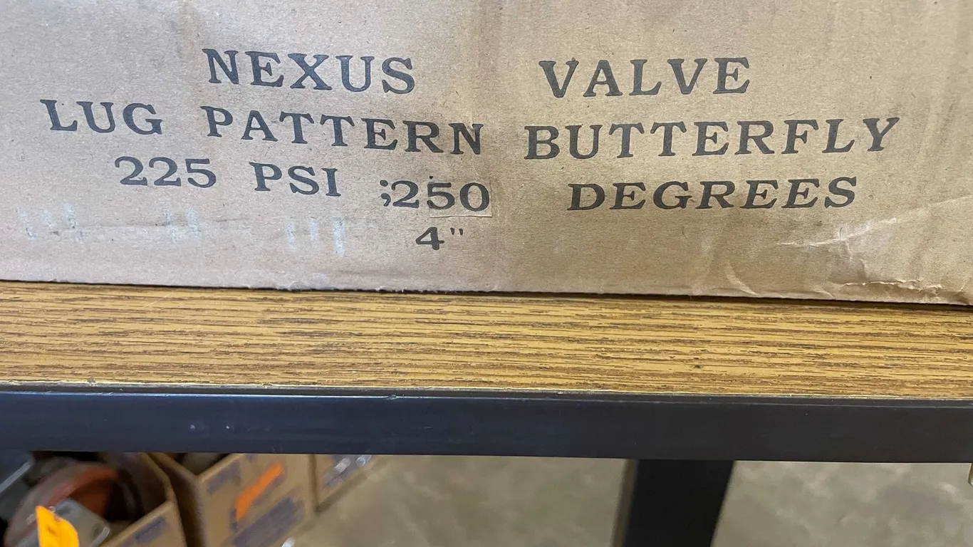 Nexus 4" Lug Butterfly Valve (PR1)