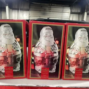Crystal Christmas Santa Treat Jars (T2)