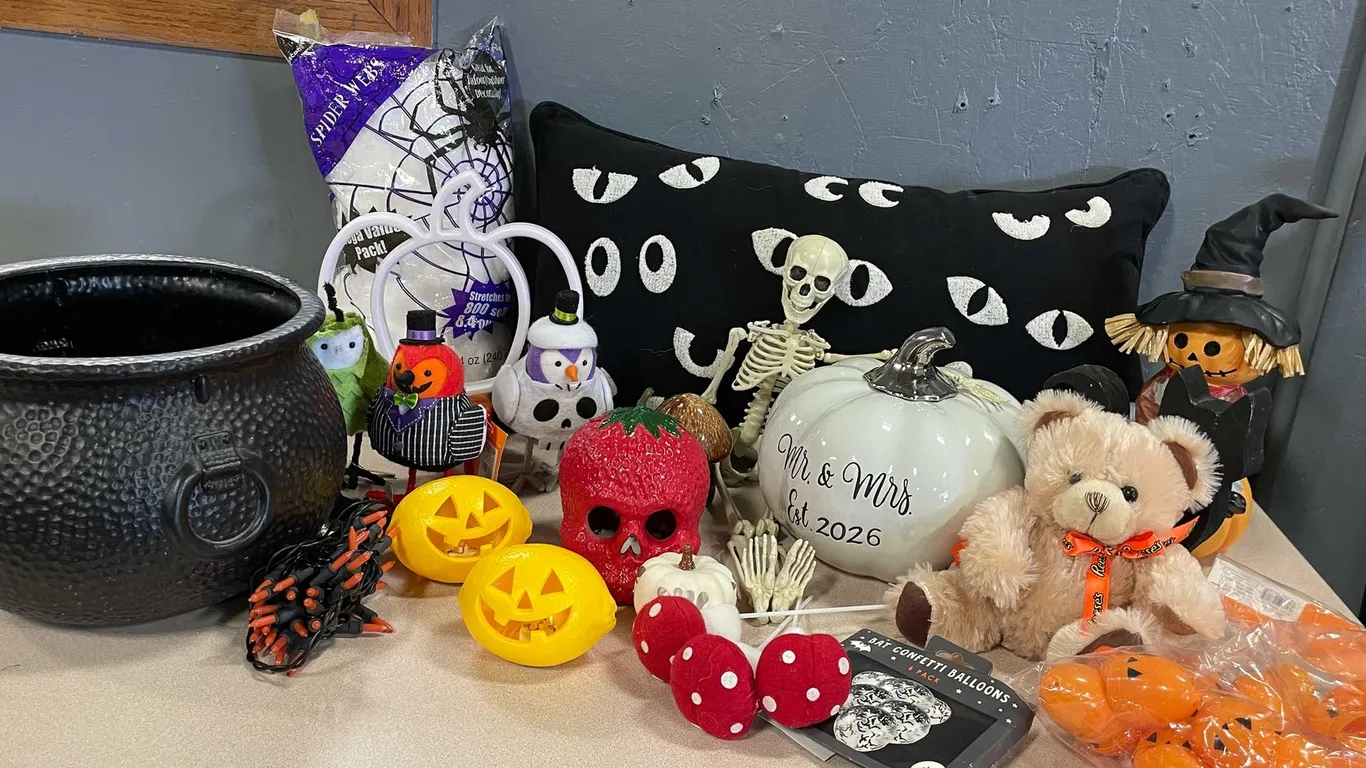Box of Halloween Decor (T3)