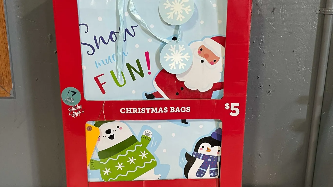 Jumbo Christmas Gift Bags (T2)
