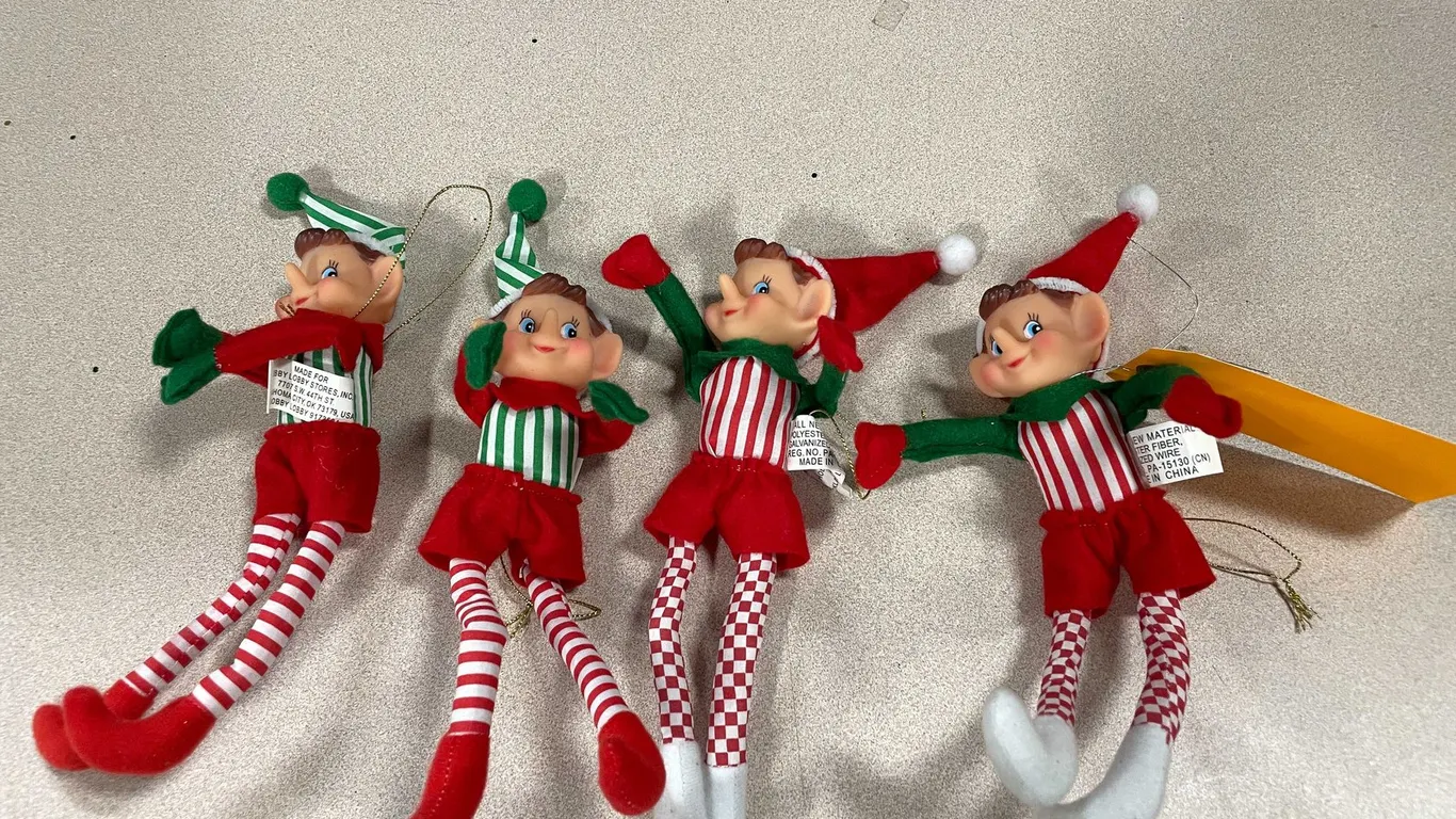Elf Tree Ornaments (T3)
