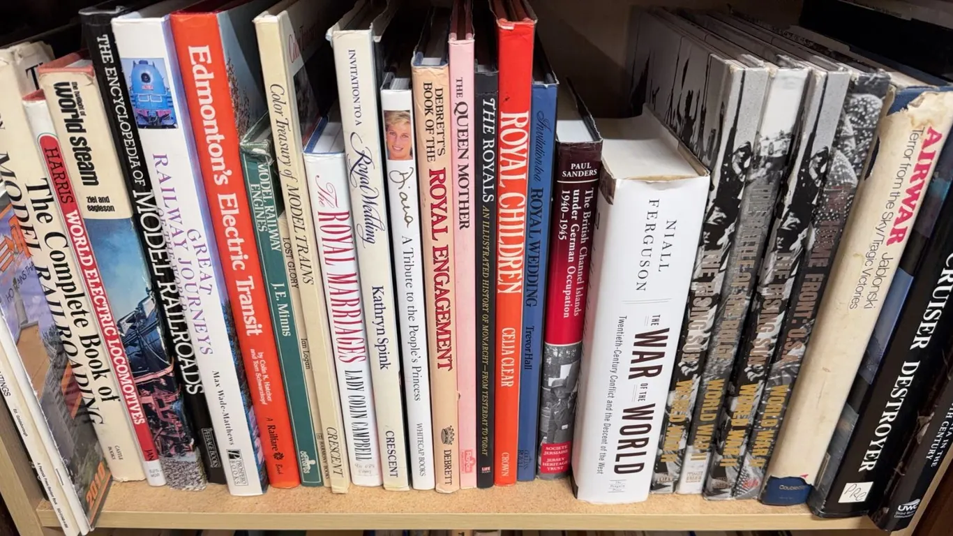 Large Mixed Lot of History, Railways, Science, and Classic Literature Books