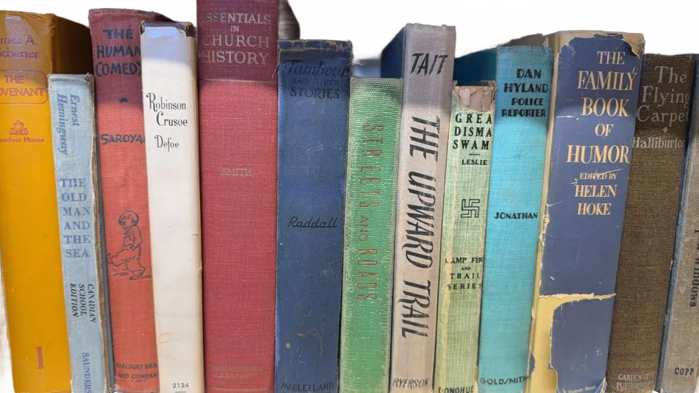 20th Century Hardcover Books Mixed Authors & Genres, 30+ Volumes
