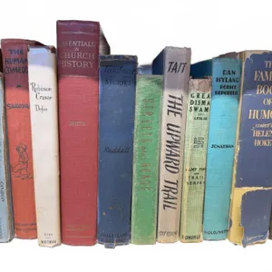 20th Century Hardcover Books Mixed Authors & Genres, 30+ Volumes