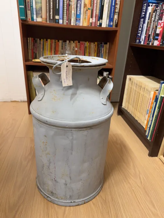 Steel Milk Can with Double Handles and Lid