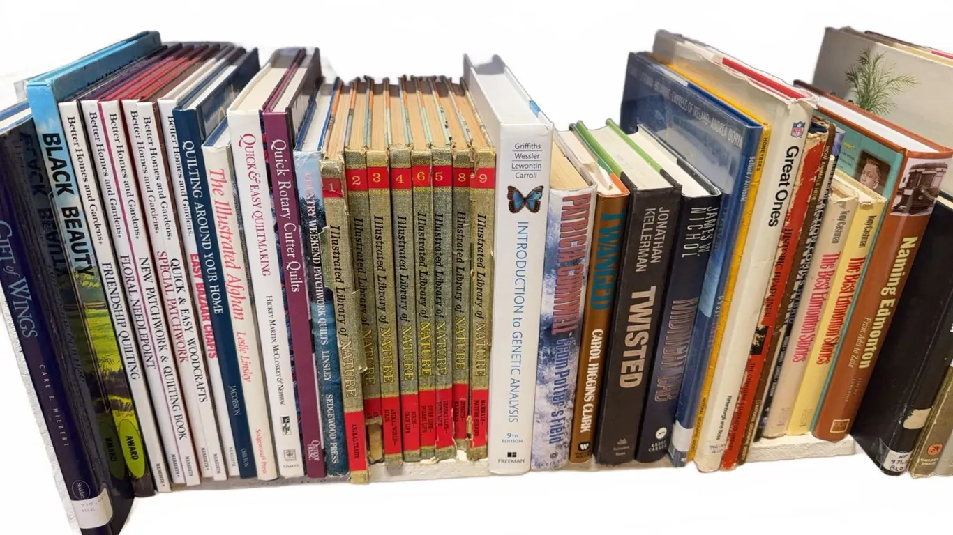 Hardcover and Softcover Books, Mixed Subjects and Publishers