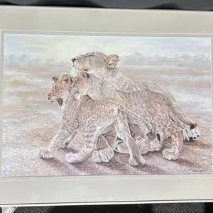 Gail Adams Signed Limited Edition "Circle of Love" Print With COA