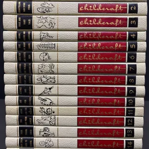 15 Childcraft Encyclopedia Books Complete Series Illustrated Covers