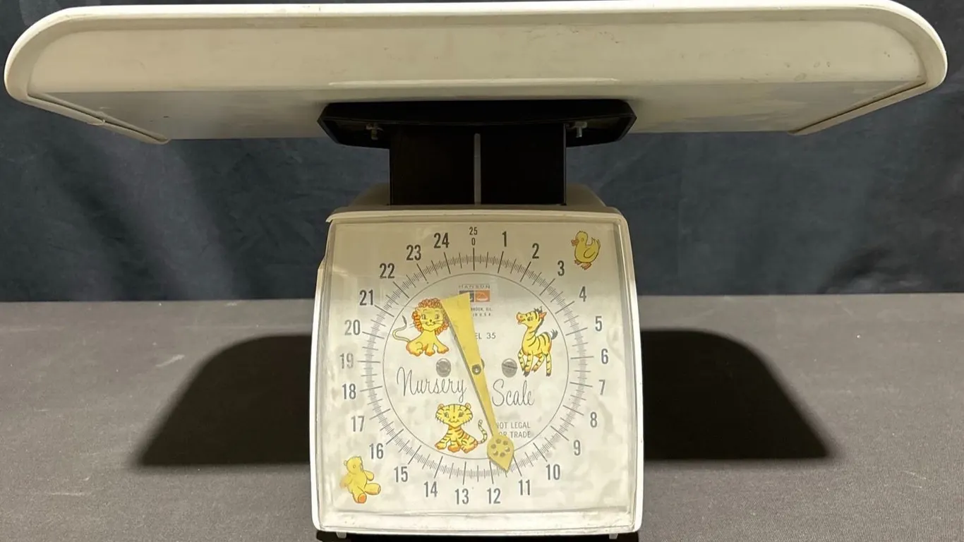 Detecto Model 35 Nursery Scale with Animal Graphics