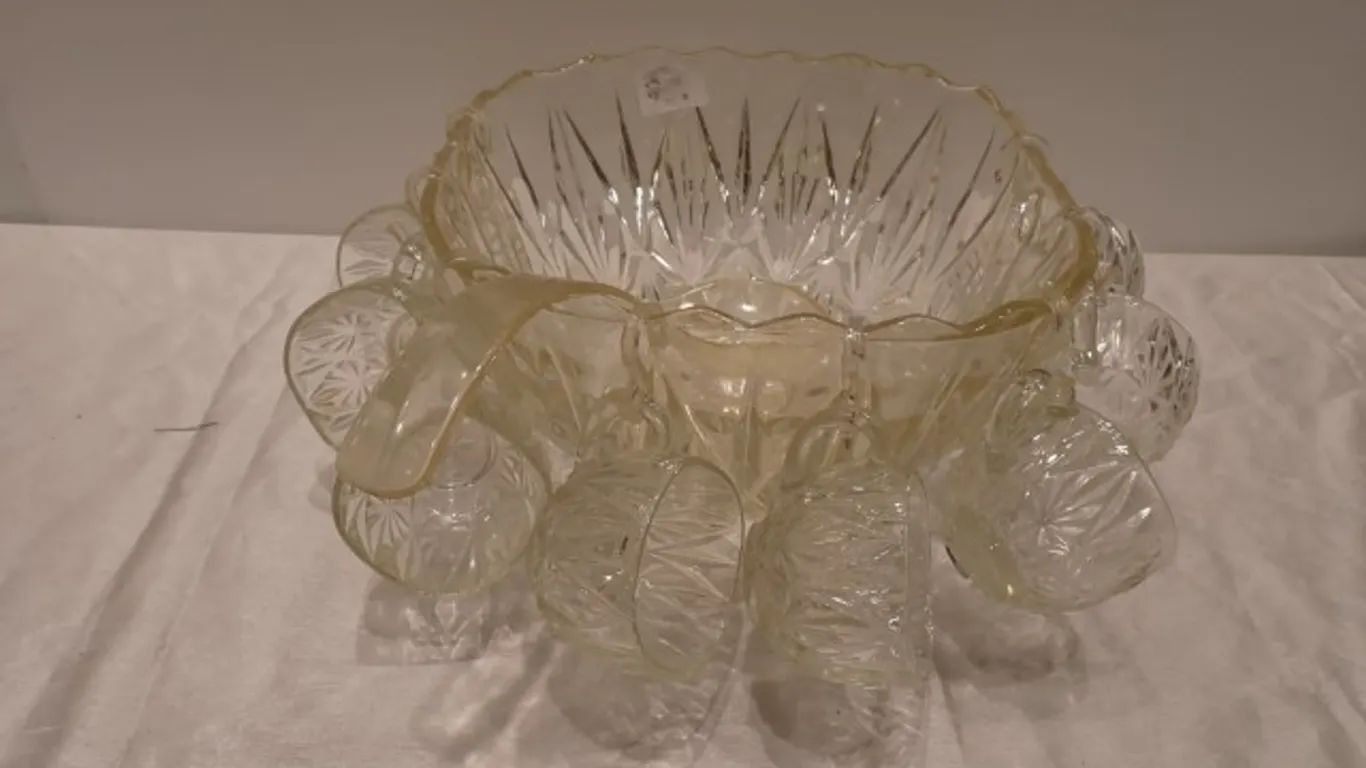 MCM Punch Bowl Set