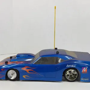 Custom RC Drag Car Camaro Style Pro Mod Dust Storm Novak