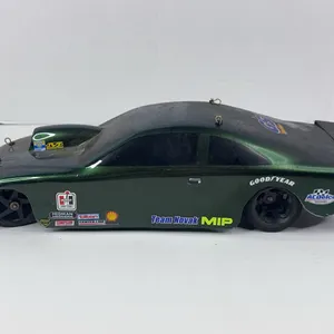 Custom Electric RC Drag Car Pro Mod Metallic Green Body