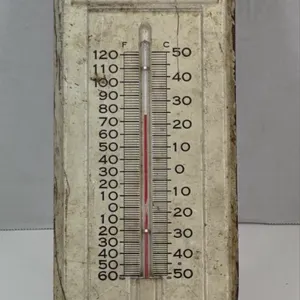 NAPA H & W Automotive Parts Metal Advertising Thermometer Sign