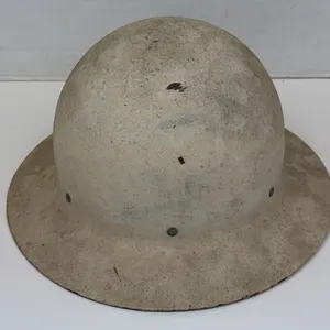 WWII US Civil Defense Steel Helmet With Liner