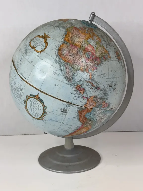Replogle 12-Inch World Classic Series Desk Globe on Stand