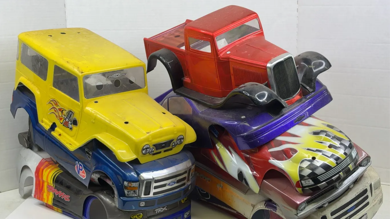 Assorted Traxxas Bolink Duratrax RC Car Truck Body Shells