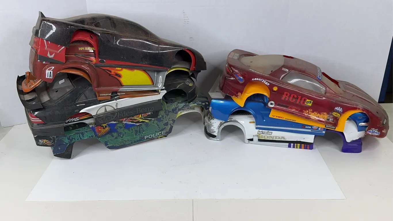 Assorted RC Car and Truck Lexan Body Shells Traxxas HPI