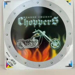Orange County Choppers OCC Metal Sign Production Proof American Custom Steel