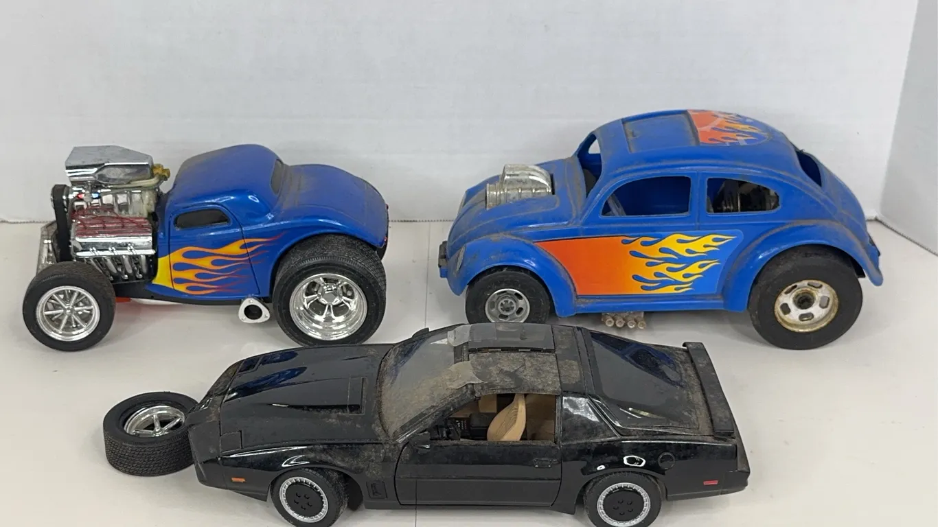 Diecast Model Cars Muscle Machines Ford Coupe Knight Rider Trans Am