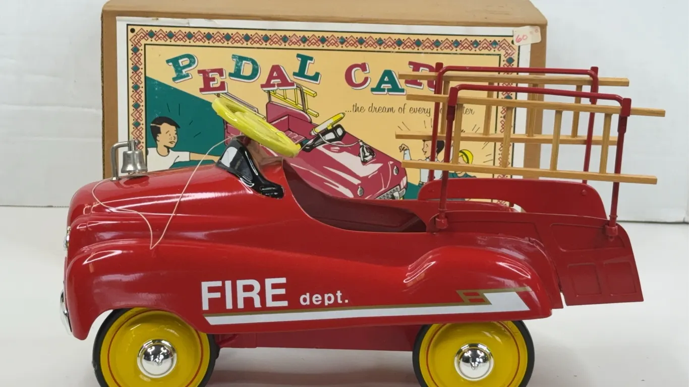 Xonex Limited Edition Hook and Ladder Fire Dept Pedal Car Scale Model