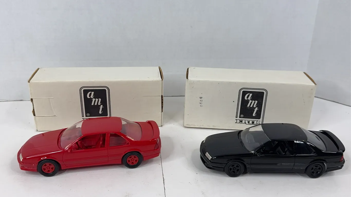 AMT Ertl 1991 Chevrolet Beretta GTZ Dealer Promo Cars With Boxes