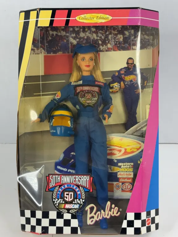 1998 Mattel Collector Edition NASCAR 50th Anniversary Barbie Doll